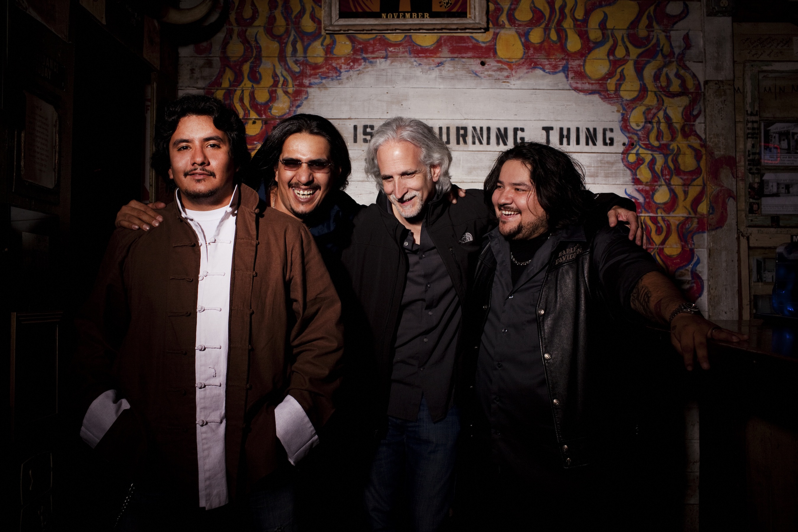 Los Lonely Boys and Kevin Wommack_Photo Courtesy of Playing in Traffic