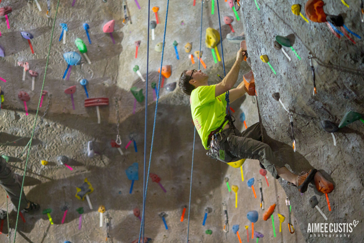 rock gym indoor rock climbing bouldering rope harness belay