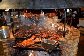 The pit at the Salt Lick BBQ in Driftwood. Photo Flickr user Necessary Indulgences, CC licensed